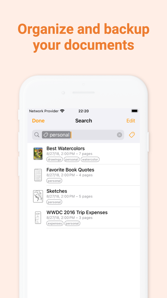 #7. Genius Scan Enterprise - PDF (iOS) Podle: The Grizzly Labs