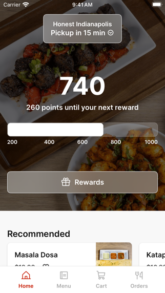Honest Indianapolis app screenshot