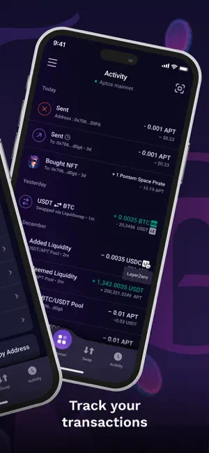 Pontem: DeFi wallet for Aptos screenshot 2
