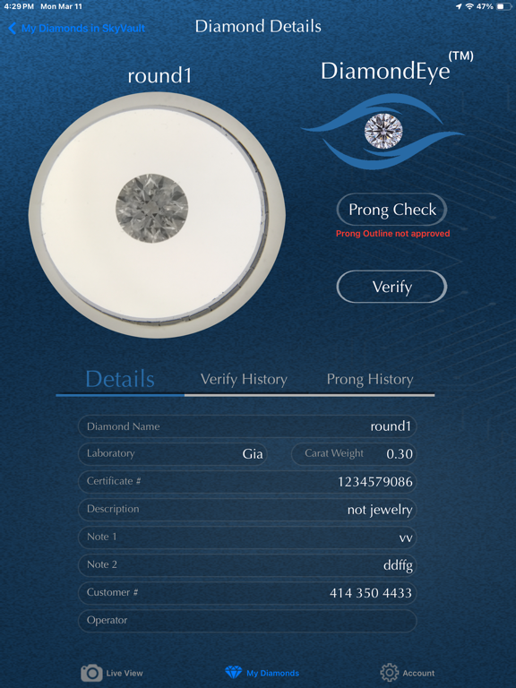 Screenshot #6 pour DiamondEyePro