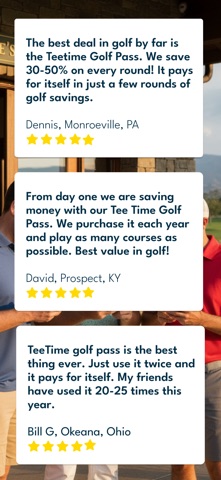 TeeTime Golf Pass Screenshot 4 of 8