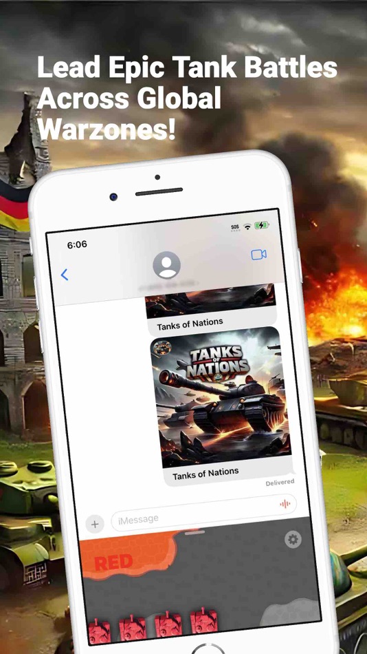 #1. Tanks of Nations (iOS) بواسطة: Nicholas Seawater