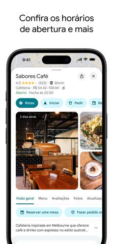 Google Maps App Store preview screenshot 3