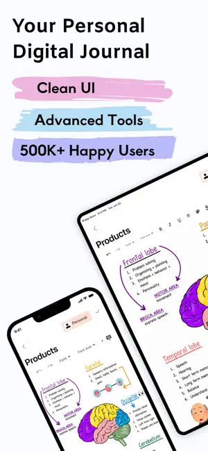 Note.s Taking App - NotesU screenshot 1