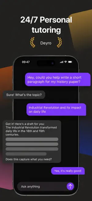 Deyro: AI Homework Helper screenshot 2