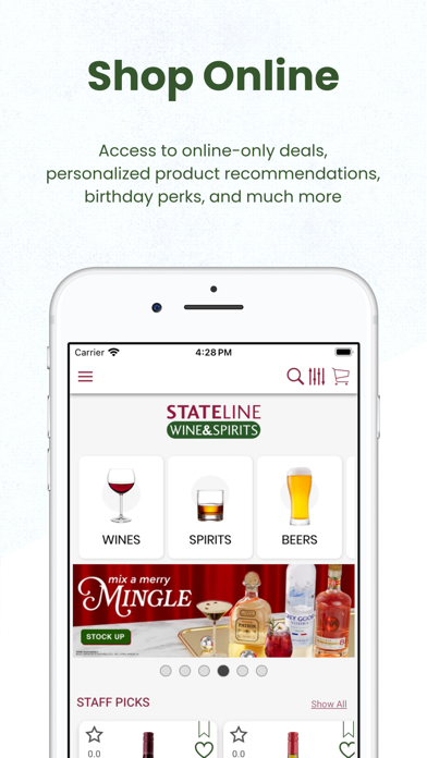 Stateline Wine & Spirit CT Screenshot
