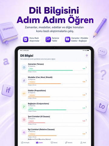 YDS Pro - YDS ve YÖKDİL iPad screenshot