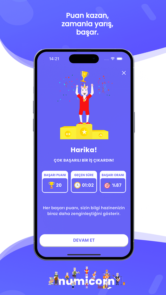 #8. Numicorn | Sıfırdan Matematik (iOS) Por: Gurkan Guney