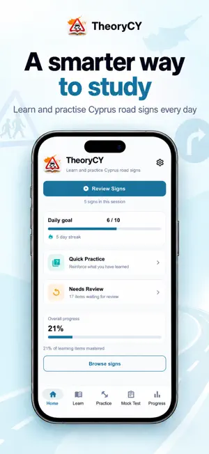 TheoryCY – Cyprus Driving Test screenshot 3