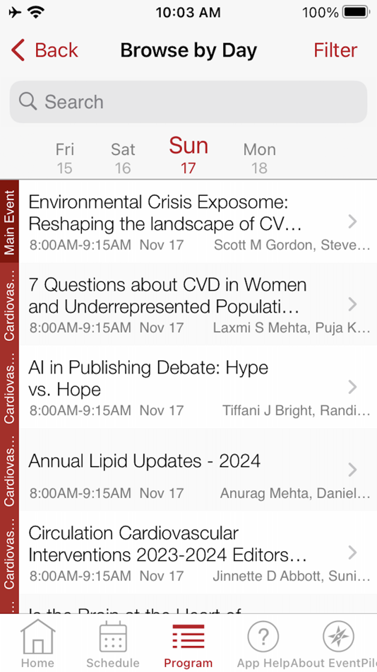 #3. AHA Conferences (iOS) 由: American Heart Association