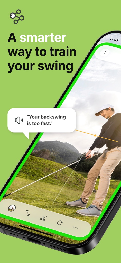 Swing Tune-Up Golf AI Análisis - App de Deportes | MWM