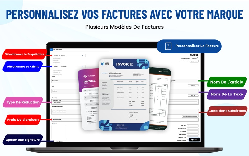 Screenshot #2 pour Facteur -créer des estimations