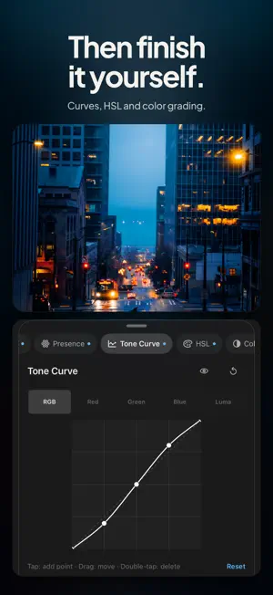 Tonalier: RAW Photo Editor screenshot 3
