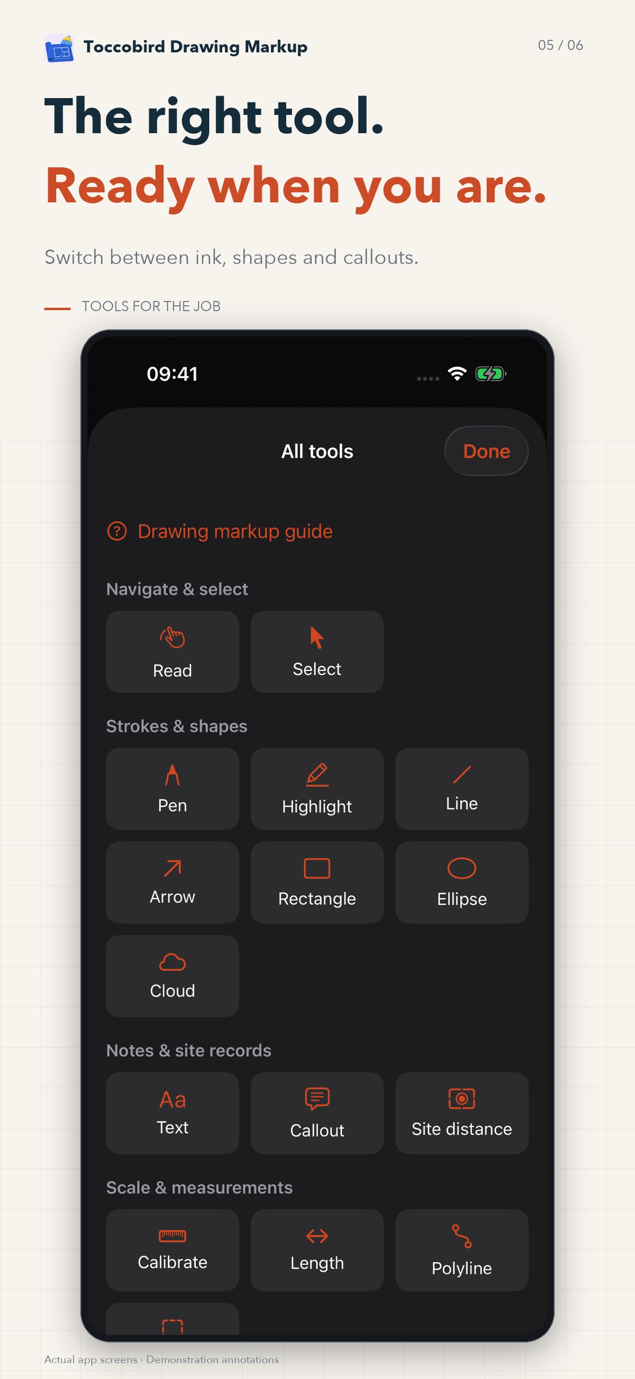Screenshot 5 of Toccobird Drawing Markup