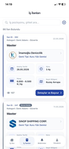 Denizkariyer.net Screenshot 2 of 3