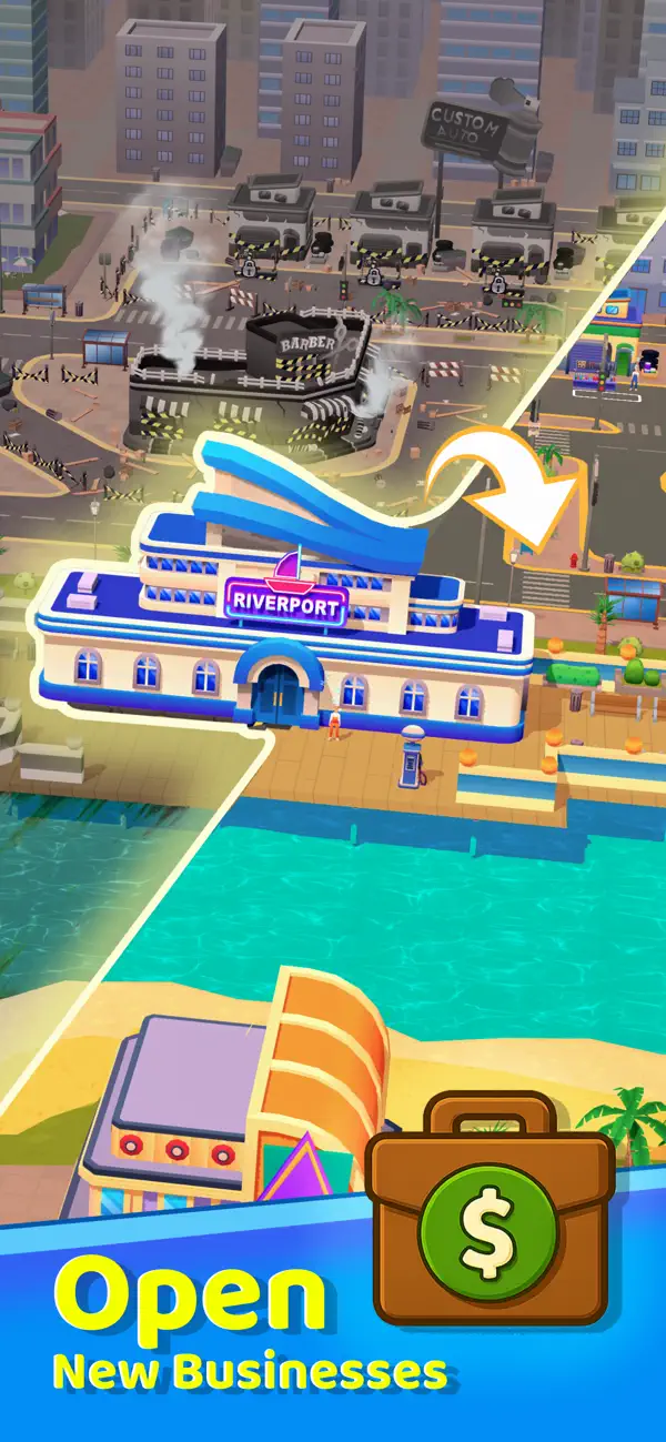 Vice Ventures: Idle Empire iOS Mod IPA screenshot 3 - iOS game interface