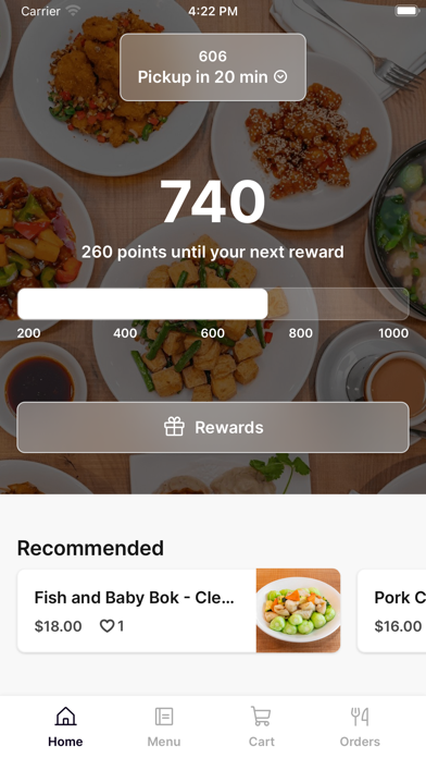 606 To Go iPhone screenshot 1 - Food & Drink app