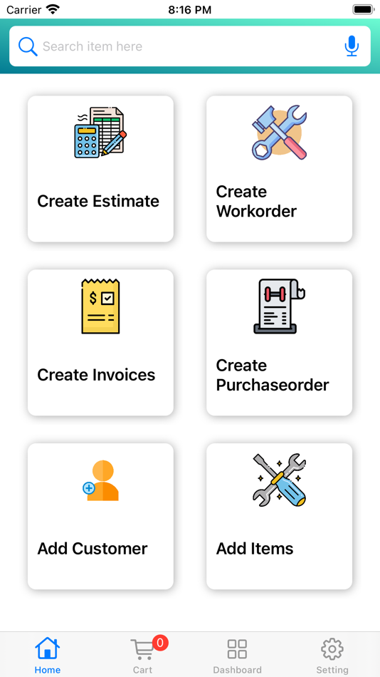 #5. Invoice Maker: Estimate & Job (iOS) بواسطة: Muller Consulting