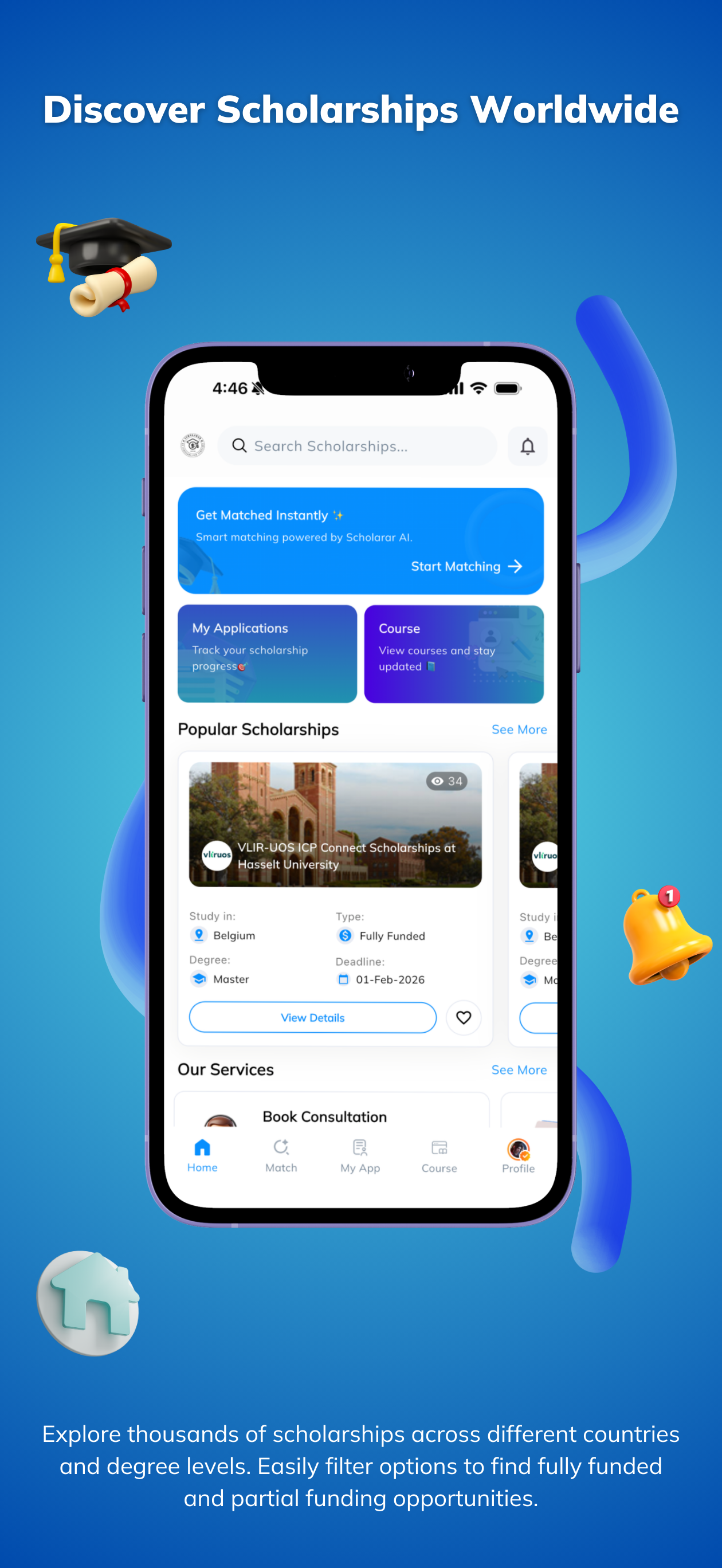 Scholarar - Scholarship App