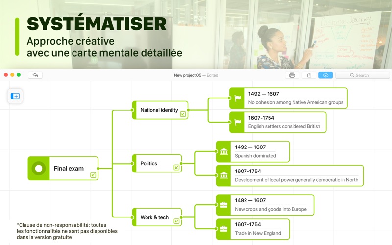 Screenshot #2 pour Carte Mentale: Planning Schéma