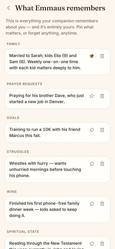 Emmaus: Walk with God screenshot 3