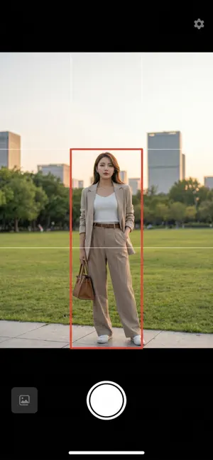 Grid Camera – Portrait Guide screenshot 1