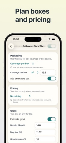 Tile & Plank Calculator screenshot