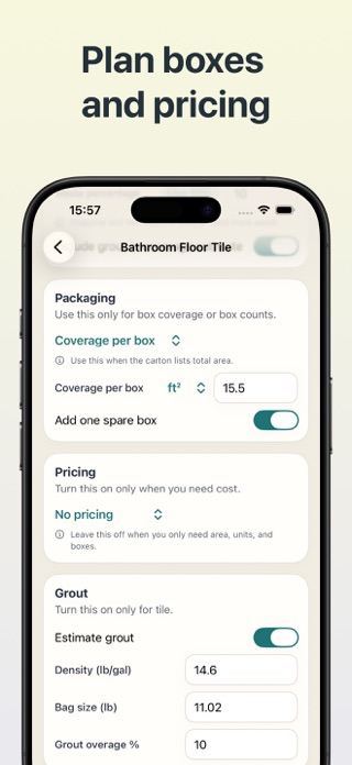 Tile & Plank Calculator Screenshot 4 of 5