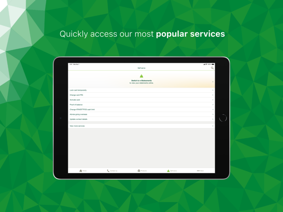 St.George Mobile Banking iPad screenshot 4 - Finance app