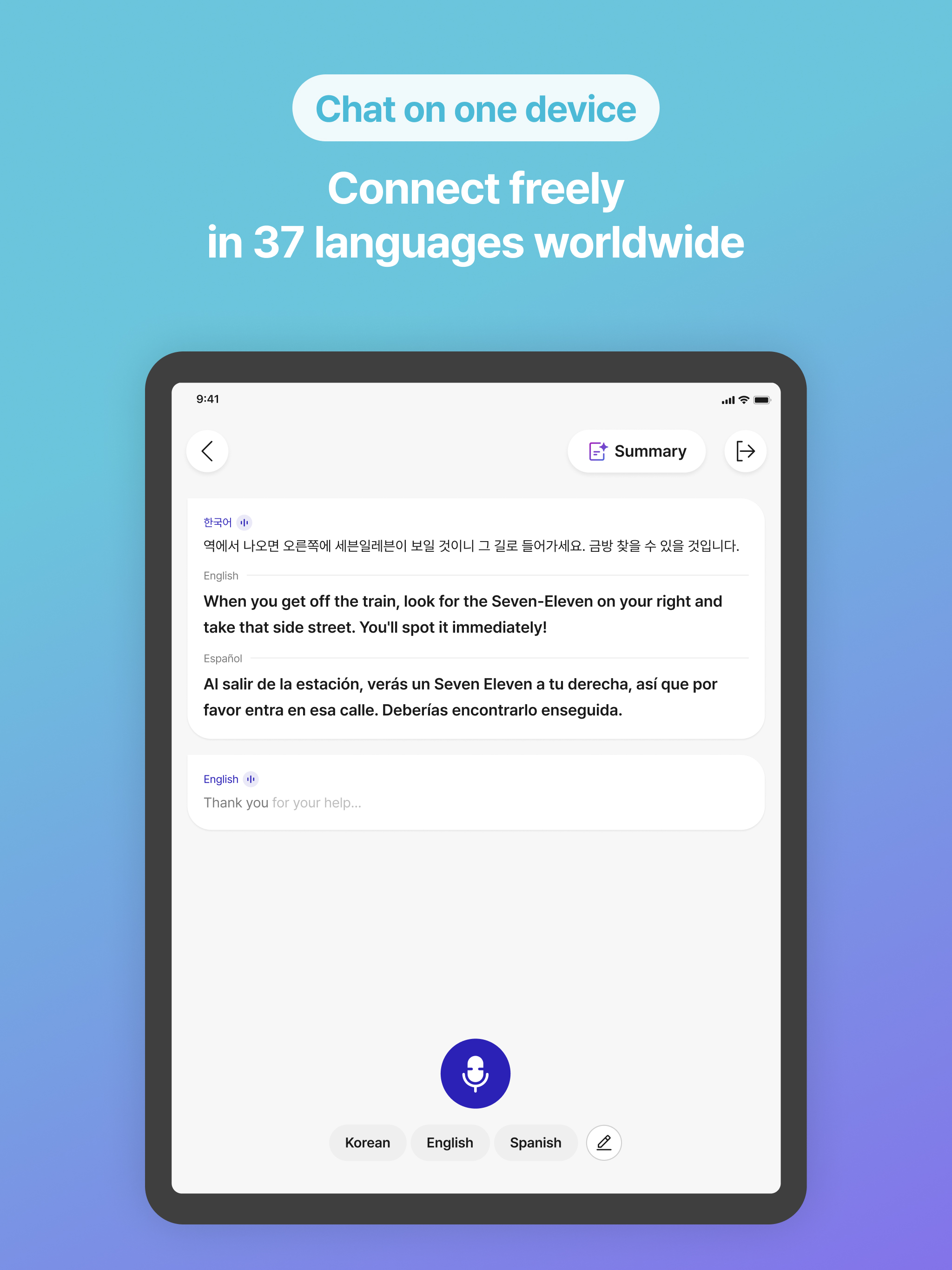 Flitto Chat Translation