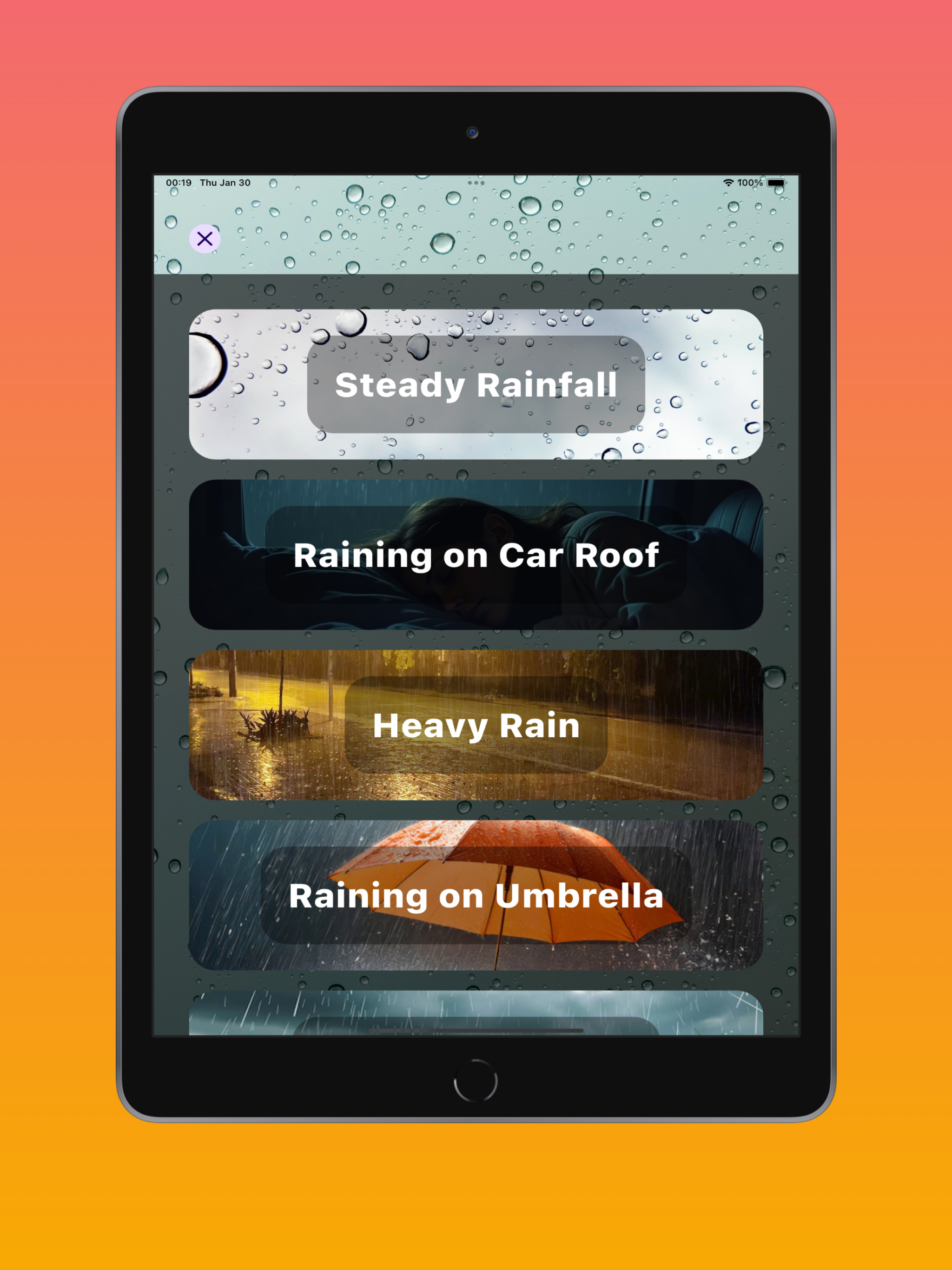 RainSomnia-Rain Sounds screenshot 5