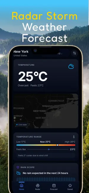 Radar Storm Weather Forecast screenshot 1