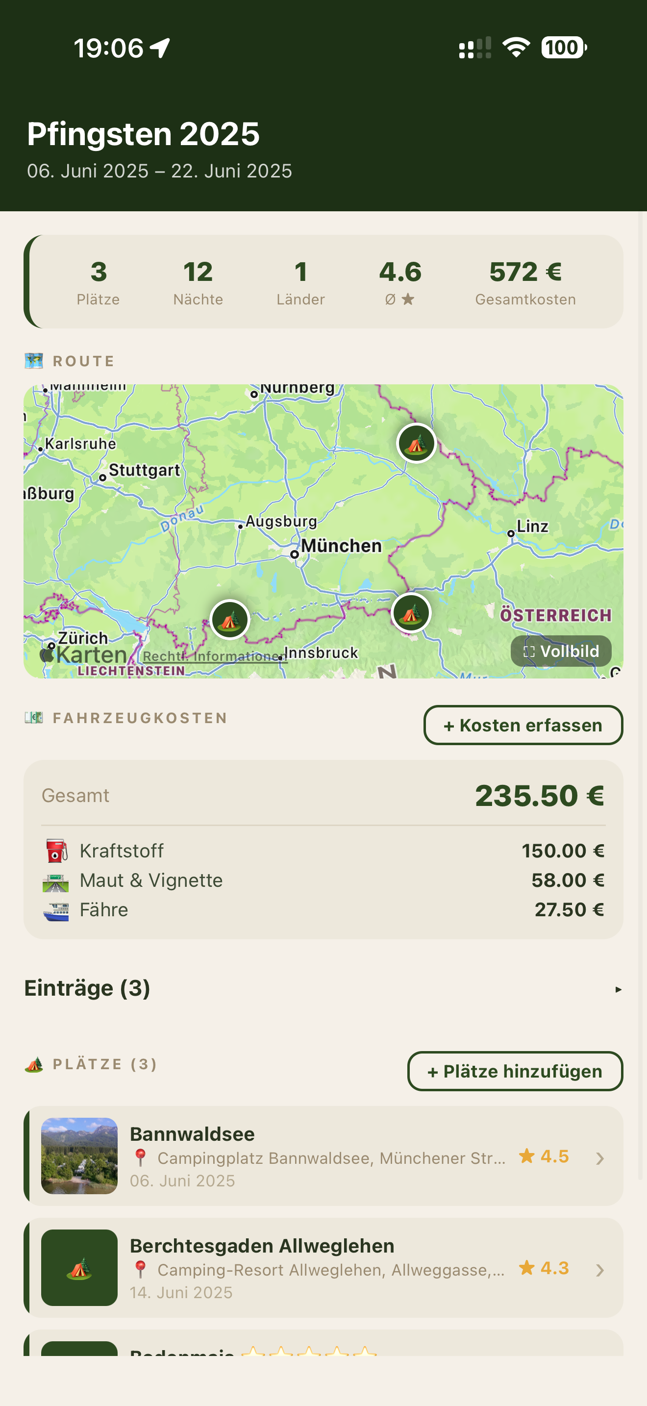 CamperLog screenshot 4