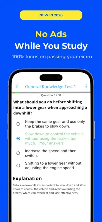 CDL Study · Practice Test 2026: Screenshot 7 von 10