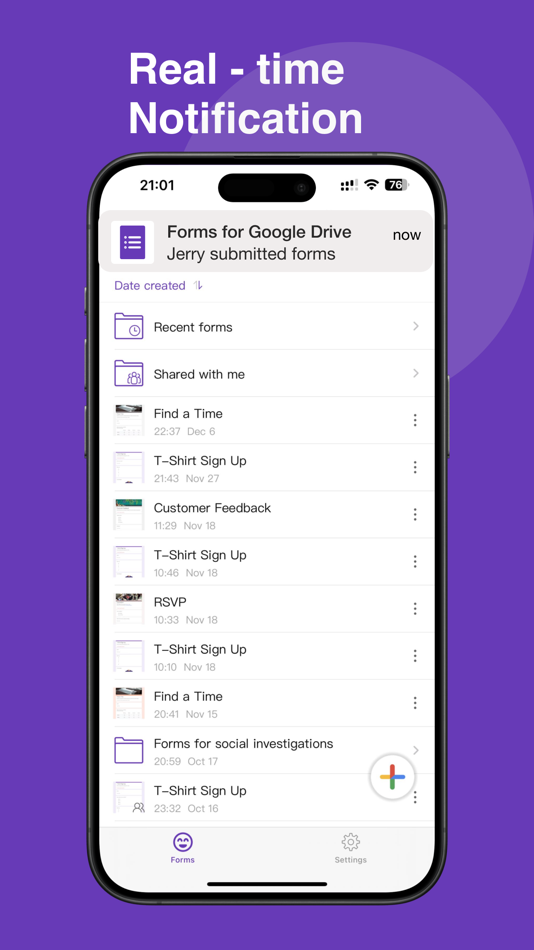 #4. Forms for Google Drive (iOS) 由: BurningFlower INC