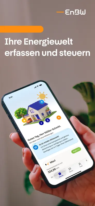 EnBW Energiewelt App screenshot 1 of 7