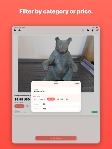 Arby: Random Product Generator iPad screenshot
