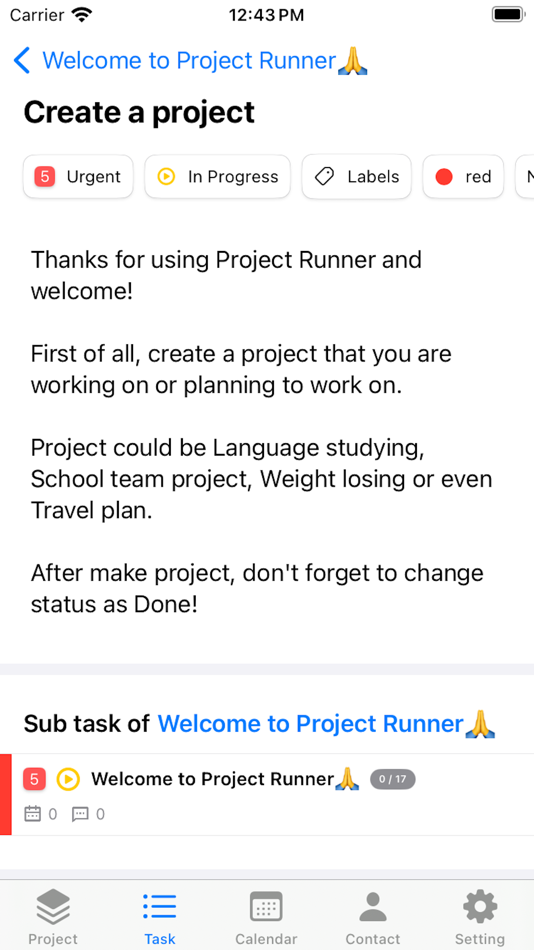 #4. Project Runner (iOS) 由: Wonyoung Jang