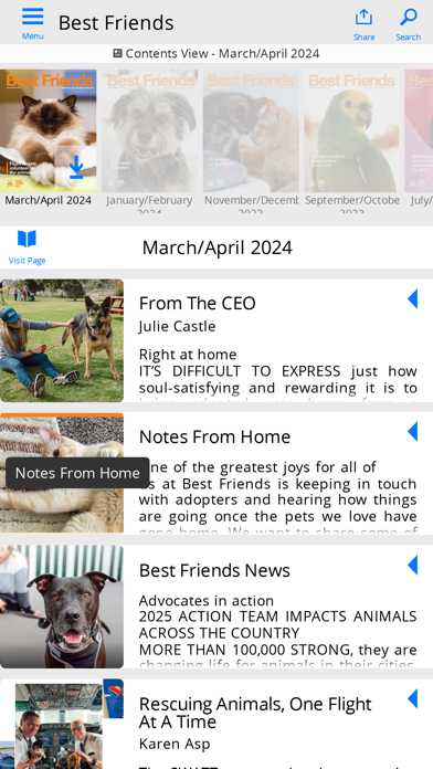 Best Friends Magazine Screenshot