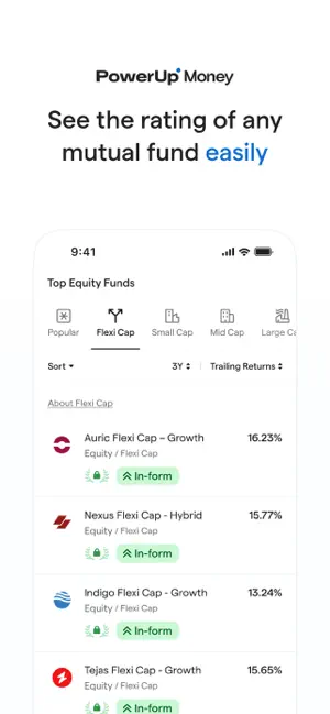 PowerUp Money: Mutual Funds iPhone screenshot 3