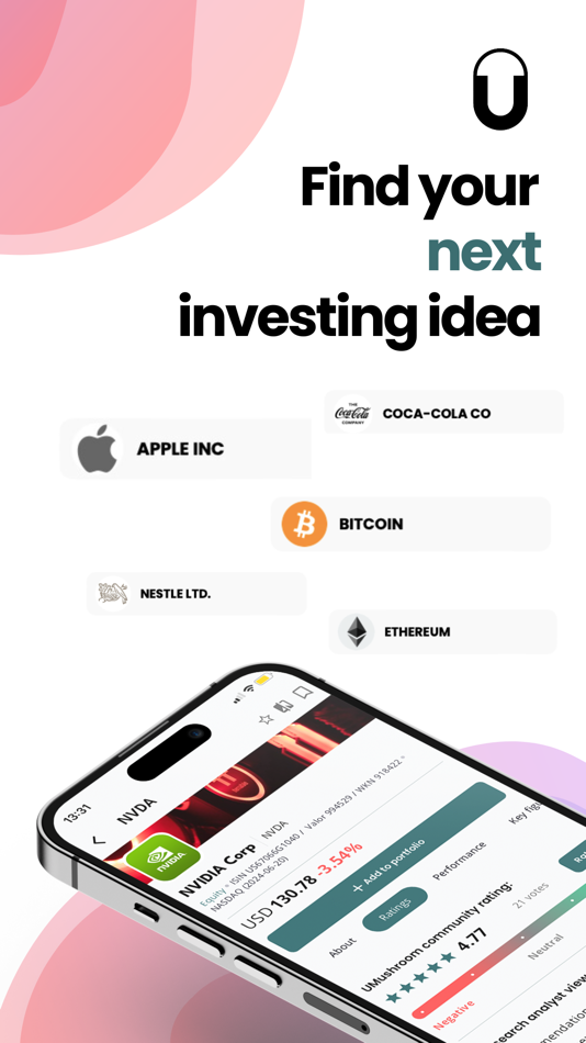 #2. UMushroom: Investing Made Easy (iOS) 由: UMushroom