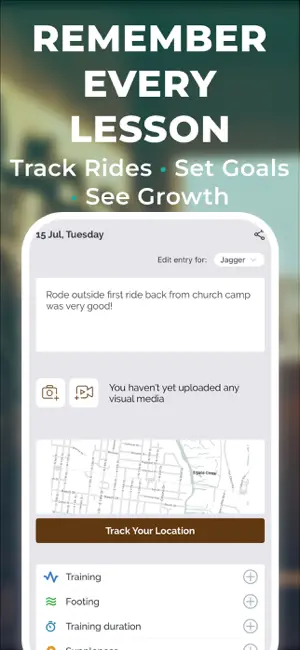 Horse Riding Tracker & Journal screenshot 2
