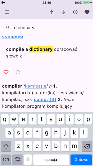 Screenshot #3 pour Wielki słownik