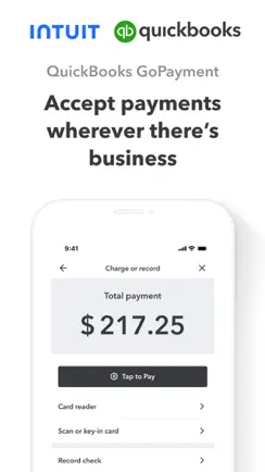QuickBooks GoPayment POS iPhone image 1