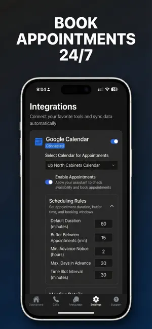 TawkBase - AI Receptionist screenshot 3