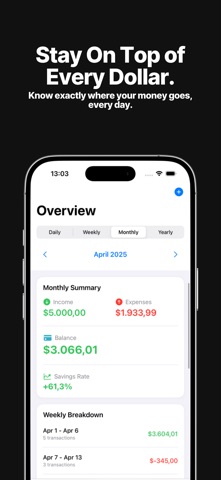Expendica: Expense Tracker Screenshot 4 of 8