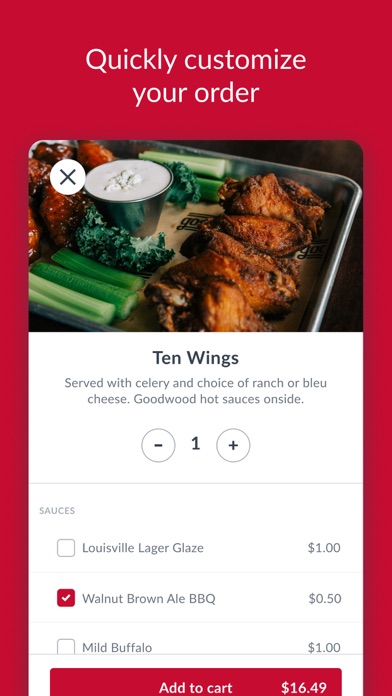 Goodwood Brewing iPhone screenshot 2 - Food & Drink app