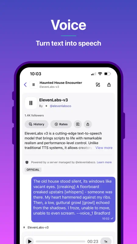 Poe – Fast AI Chat screenshot 5 of 8