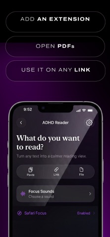 ADHD Reader 一 Focus & Sound Screenshot 2 of 7