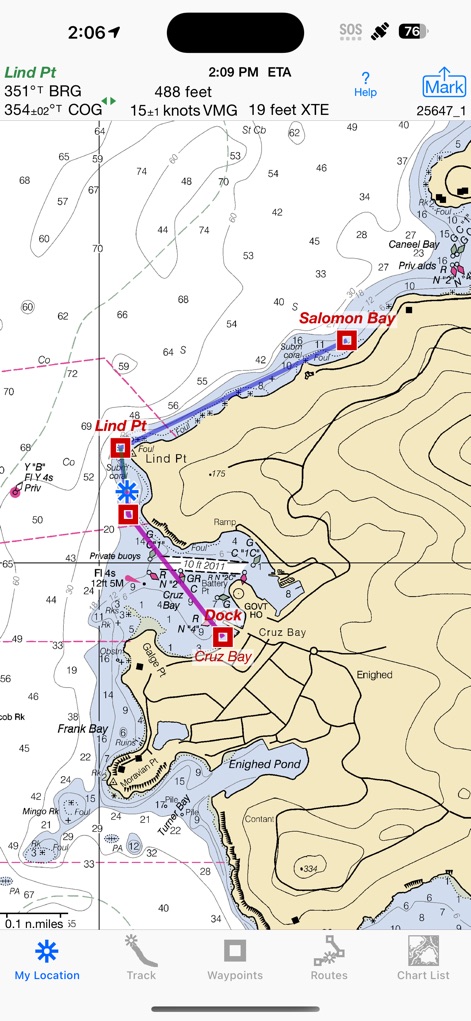iSailGPS : NOAA USA RNC Charts - App de Navegación | MWM